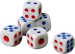 LUDO DICE WHITE COLOR 